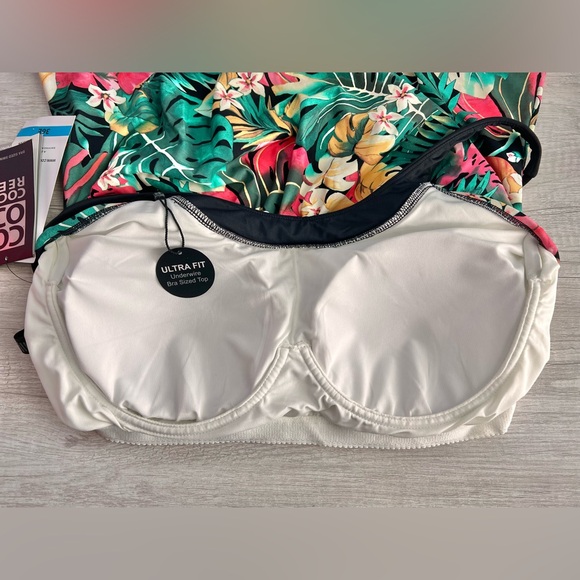 Coco Reef Ultra Fit Underwire Tankini Top - Picture 6 of 7